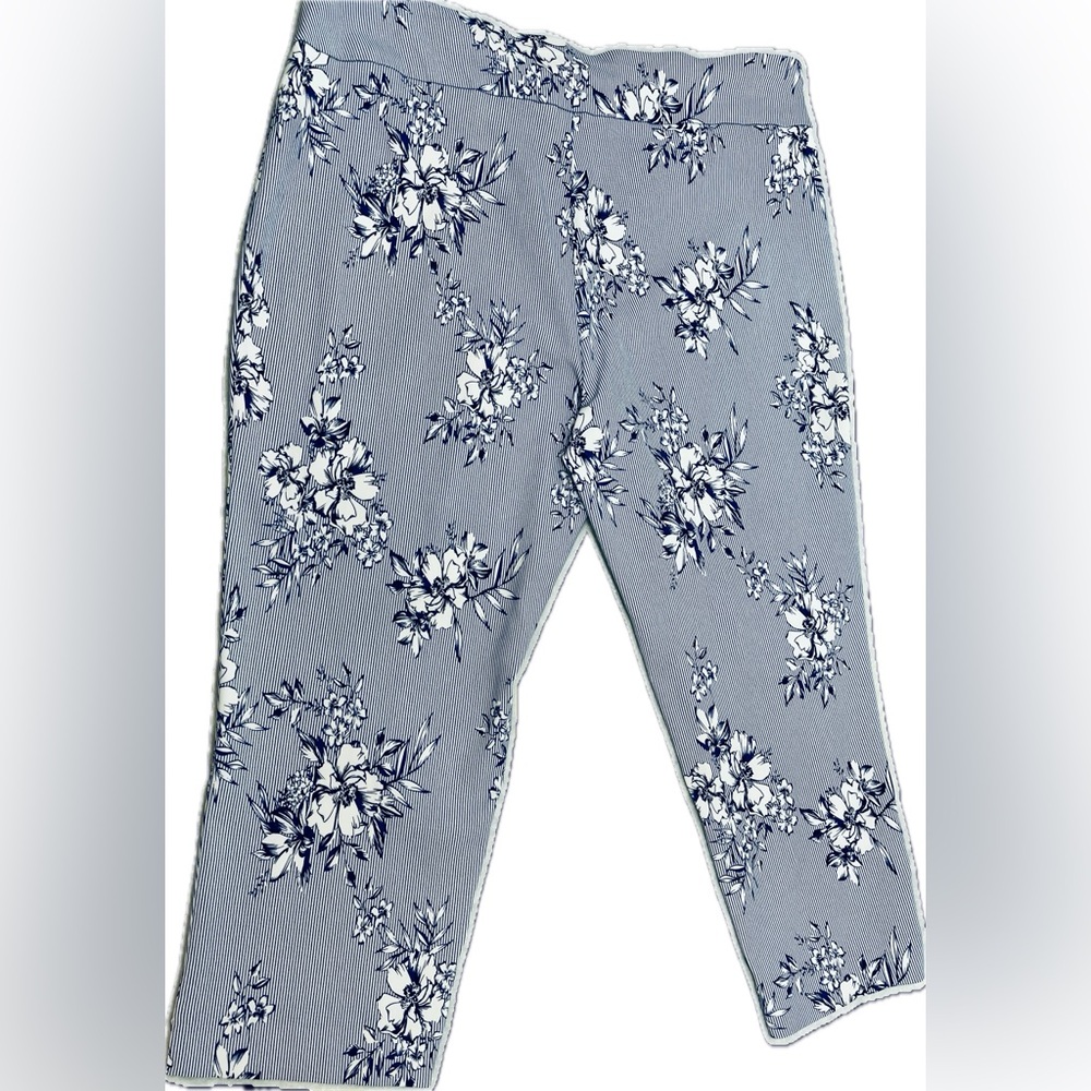 Counterparts Blue and White Patterned Pants - Picture 9 of 11